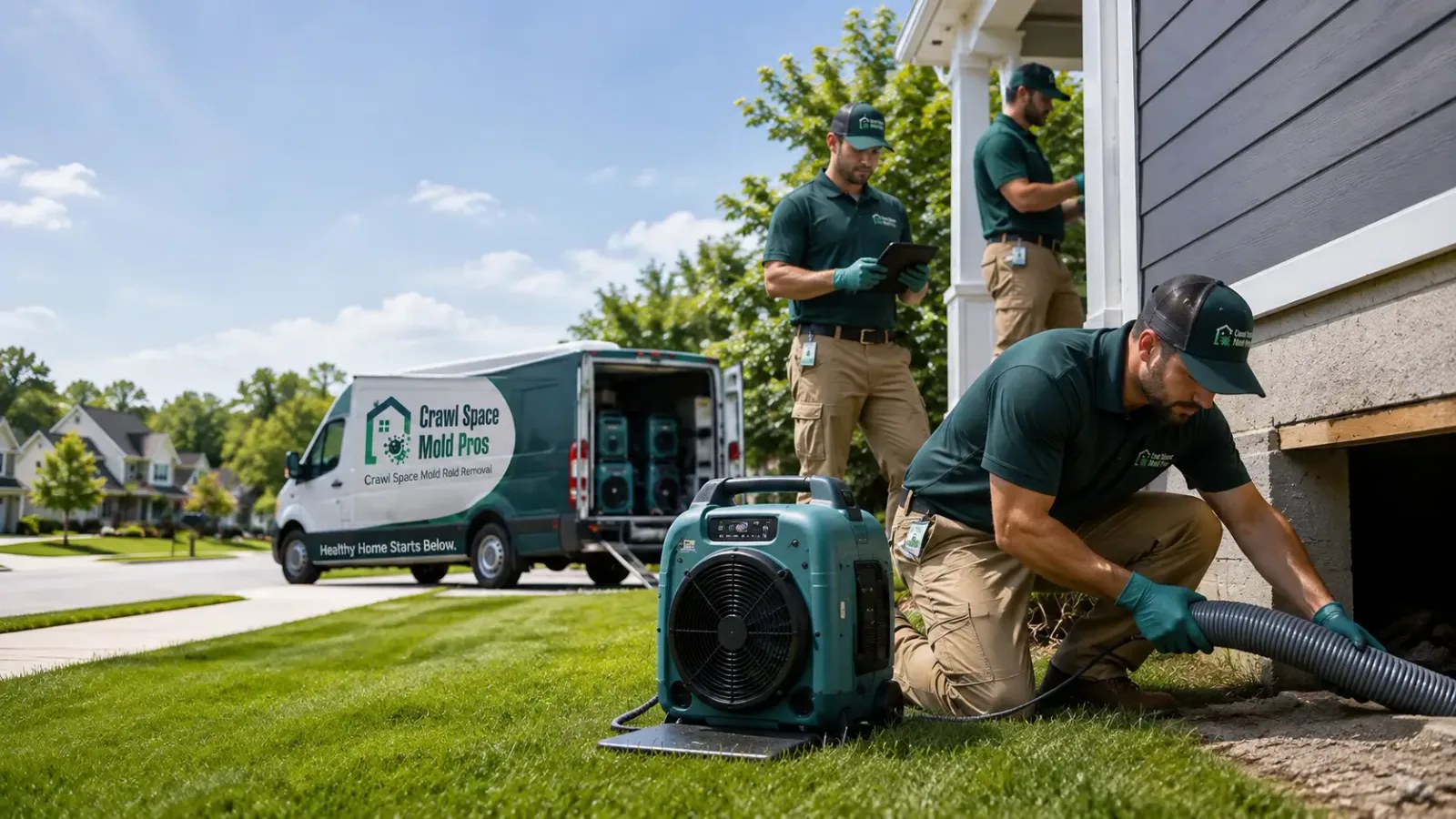 Crawl Space Mold Removal in Appleton, WI